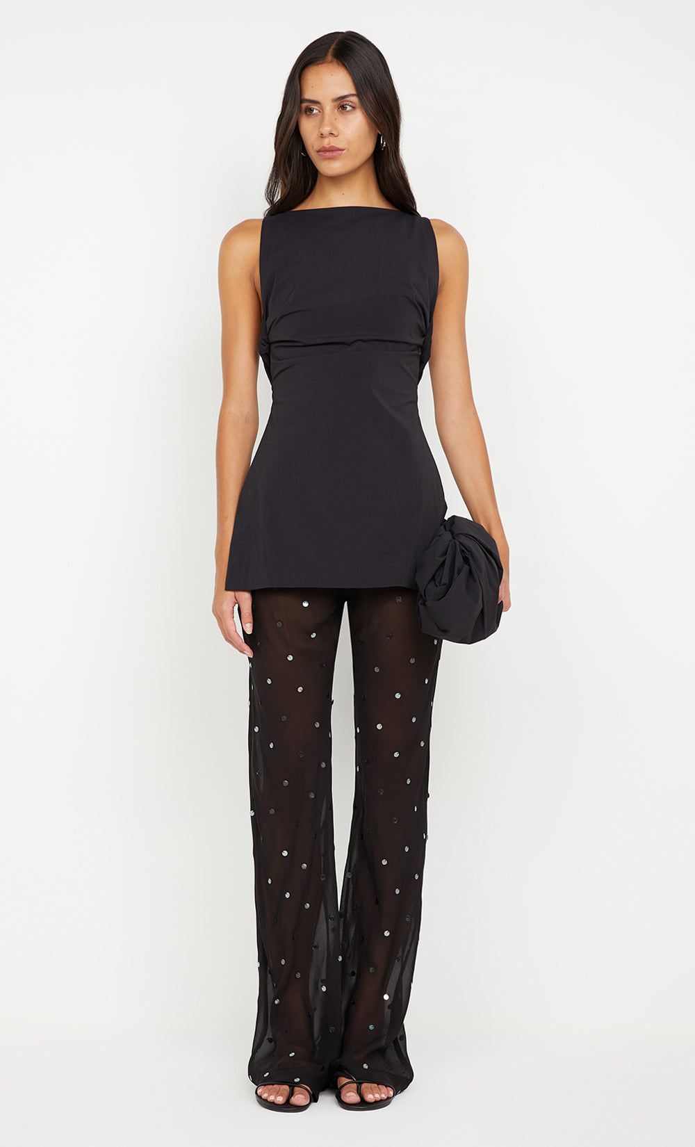 Arielle Pant Black Sequin