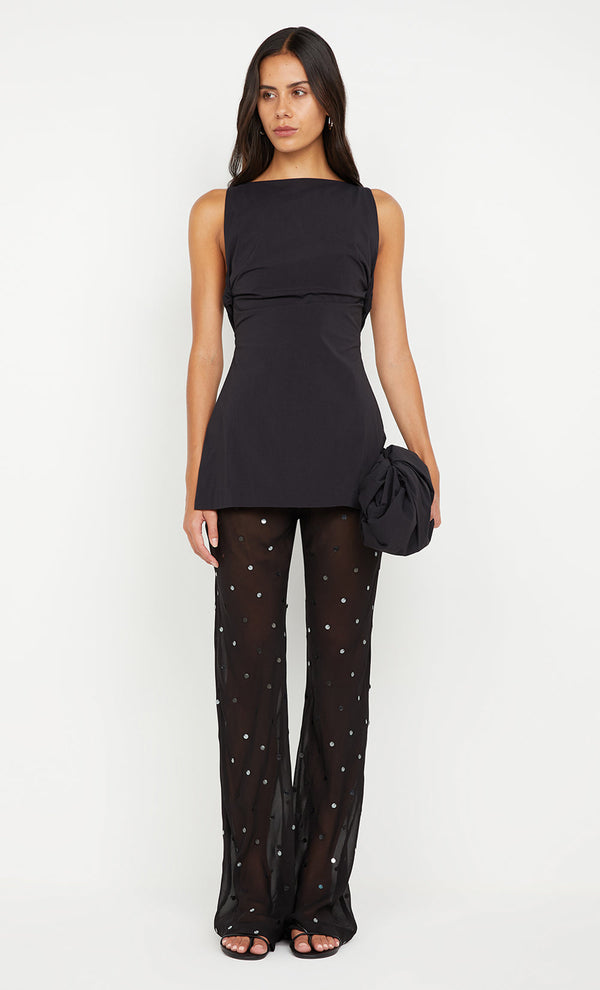 Arielle Pant Black Sequin
