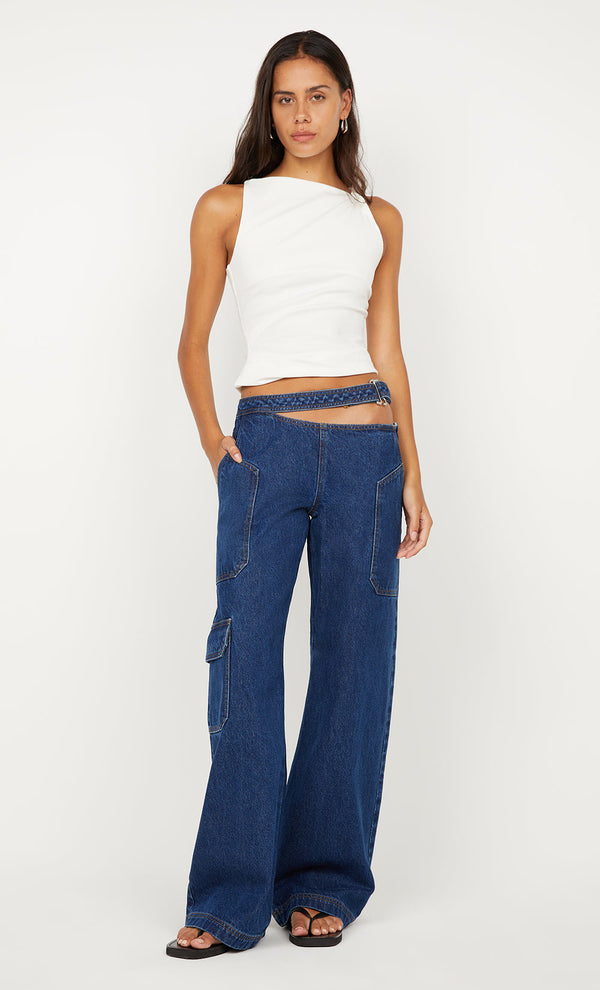 Ione Asym Top - Ivory