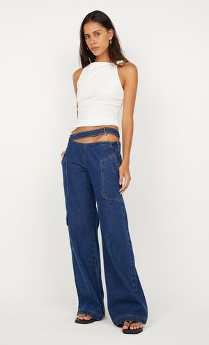 Ione Asym Top - Ivory