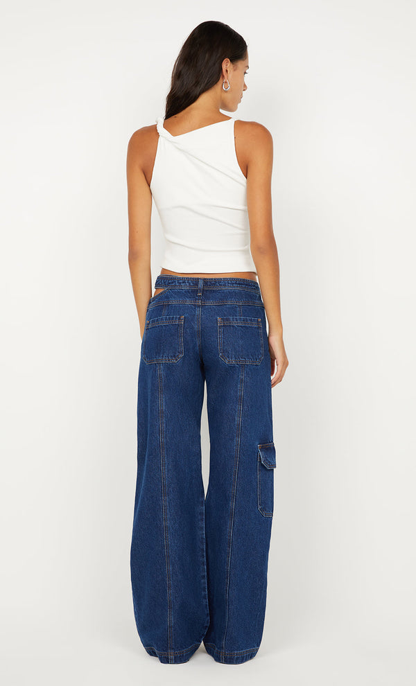 Ione Asym Top - Ivory