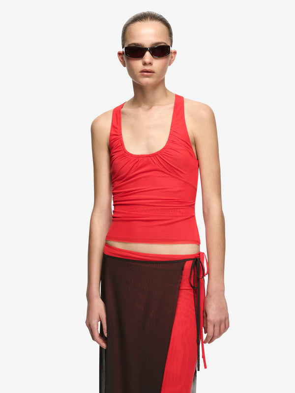 Alyna Racer Top