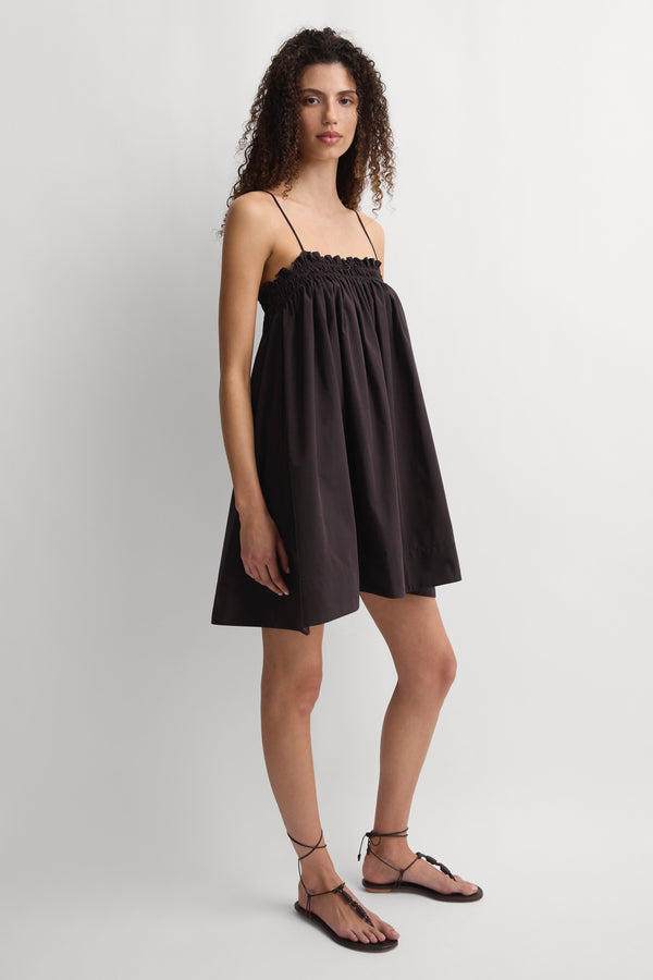 Adrianna Mini Dress - Carob