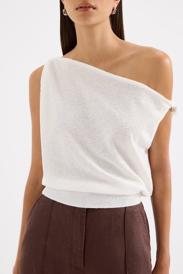 Paras Knit Top - Salt