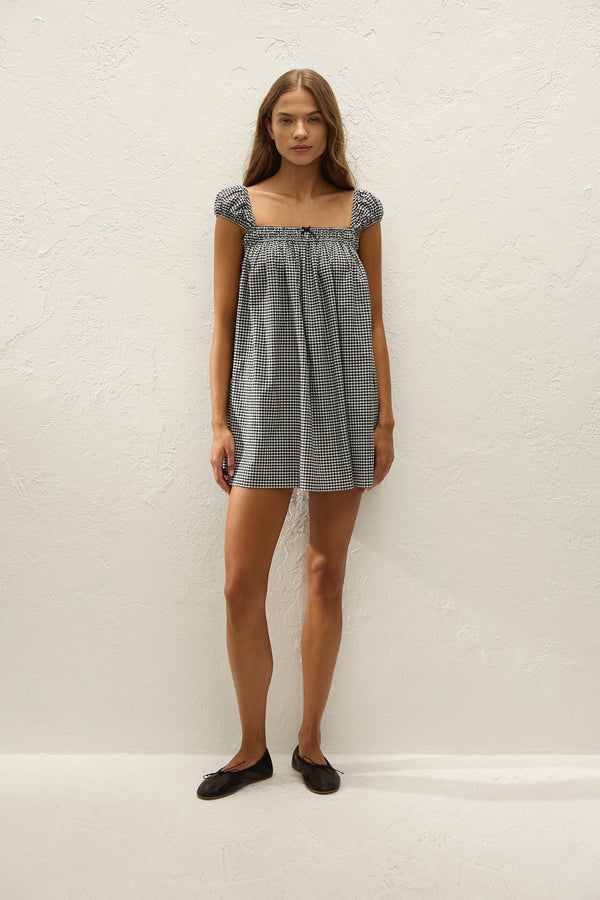 Belinha Mini Dress - Cantinho Gingam