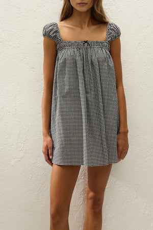 Belinha Mini Dress - Cantinho Gingam