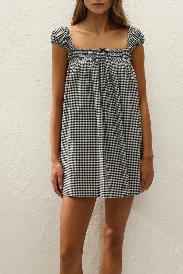 Belinha Mini Dress - Cantinho Gingam