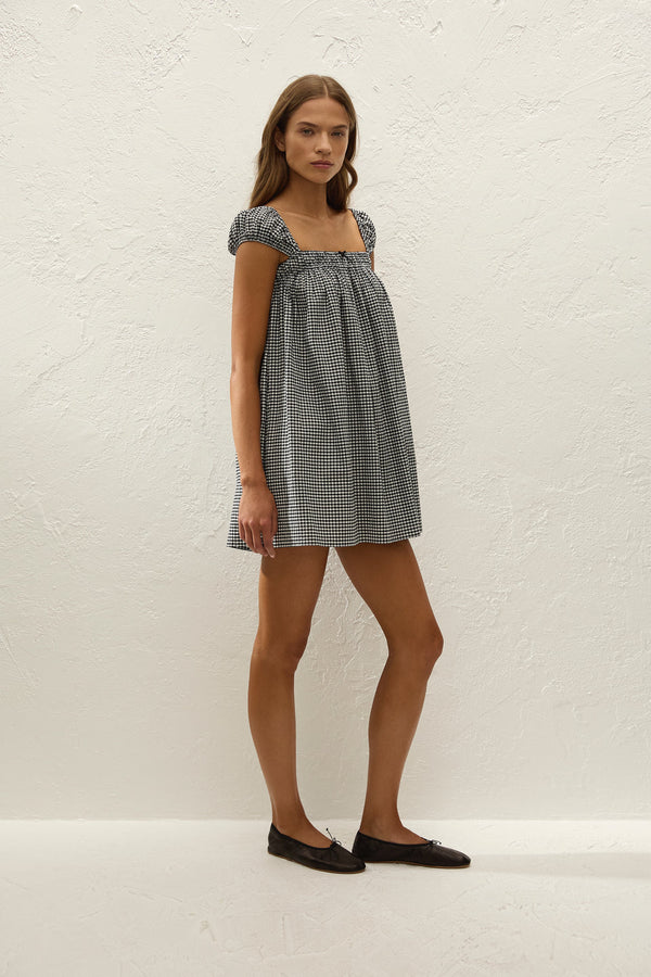 Belinha Mini Dress - Cantinho Gingam