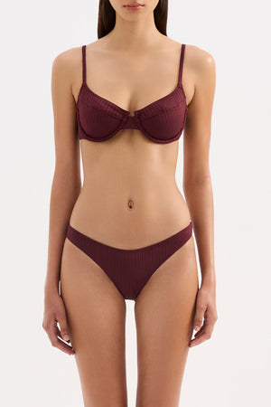 Rib Cheeky Brief - Olivewood