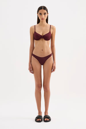 Rib Cheeky Brief - Olivewood