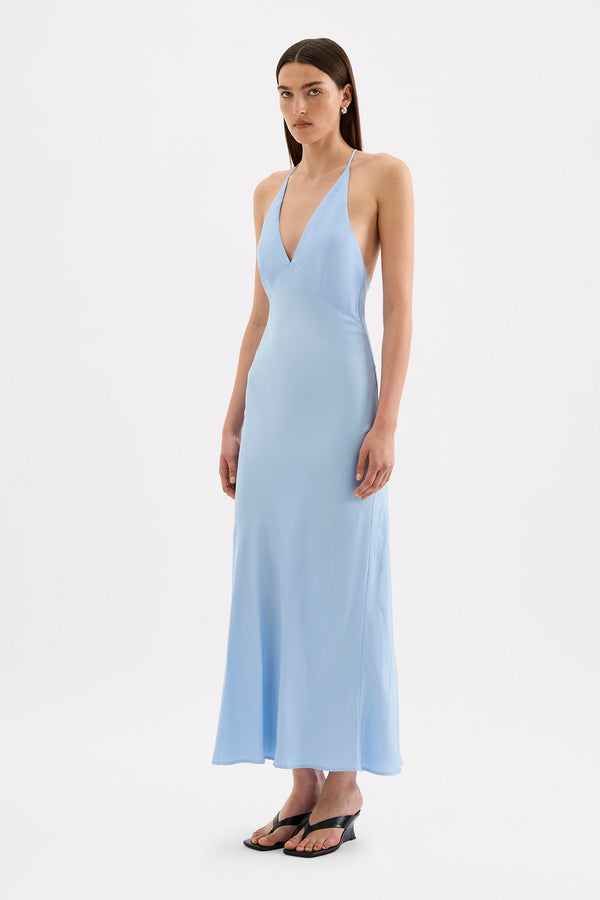 Kira Tencel Dress - Bermuda