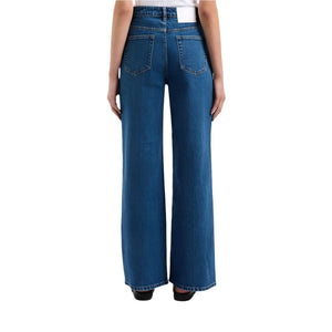 Organic Stretch Wide Leg Jean