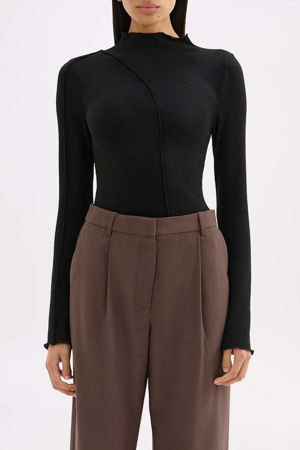 Mimi Longsleeve Top - Black