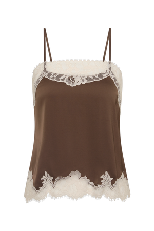 Marisol Top - Chocolate Lace