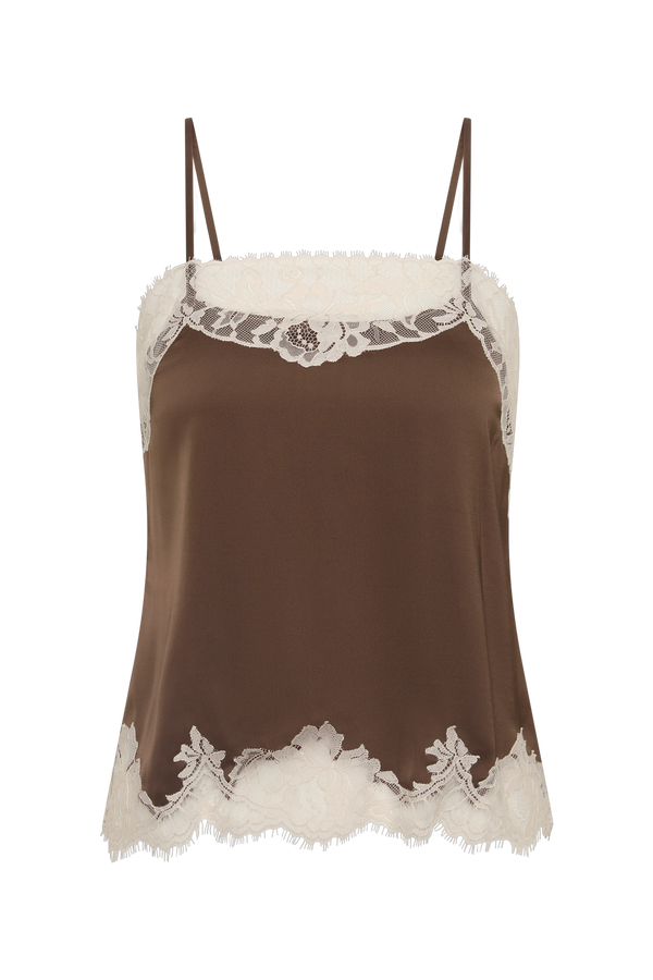 Marisol Top - Chocolate Lace
