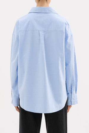Classic Cotton Shirt - Blue