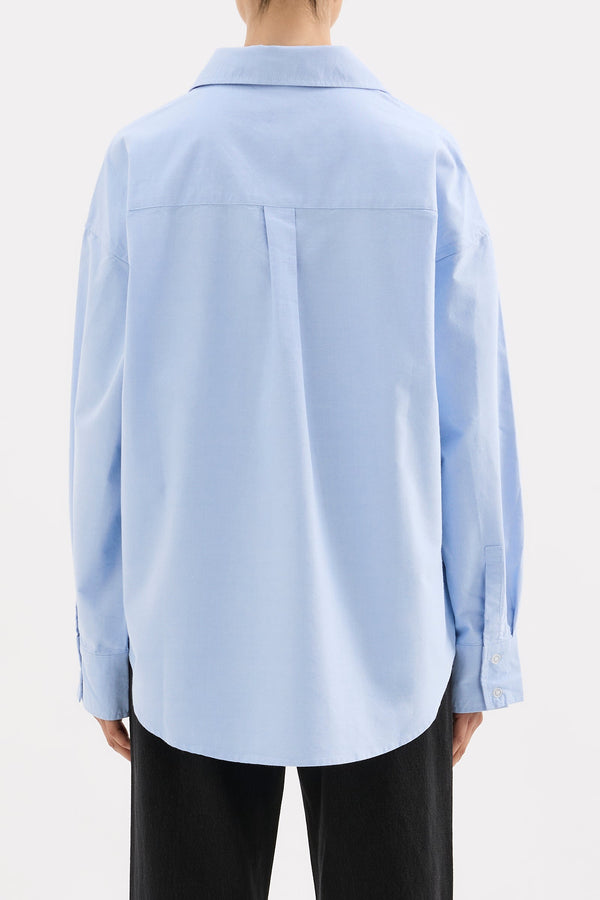 Classic Cotton Shirt - Blue
