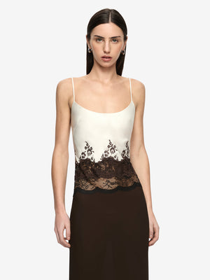 Orsina Scoop Maxi Dress - Bitter Choc/Buttercream