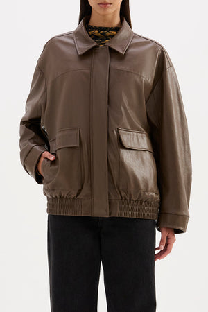 Lyla Vegan Leather Jacket
