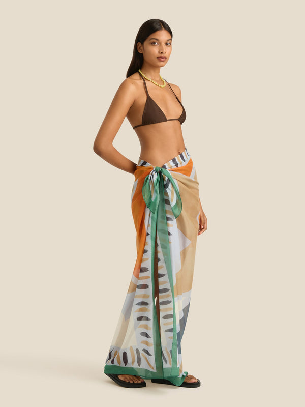 Square Pareo - Aster