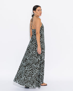 Canyon Halter Dress - Desert Flower
