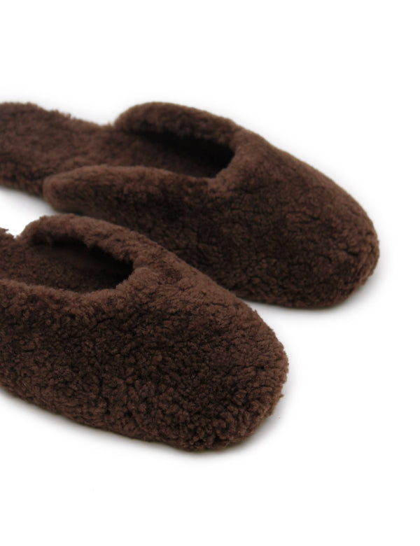 La Tribe Shearling Slip On