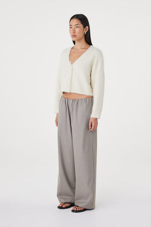 Liora Fluffy Cardigan Cream