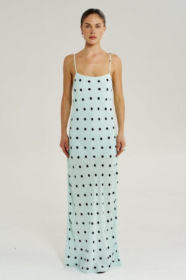 Luna Maxi Dress - Pinot Drops