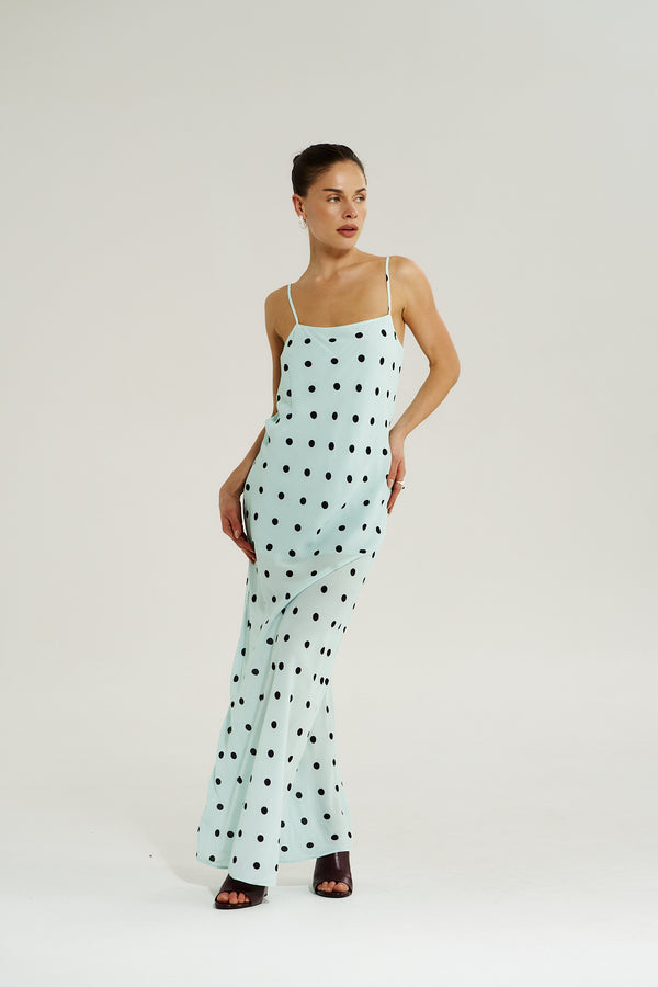 Luna Maxi Dress - Pinot Drops