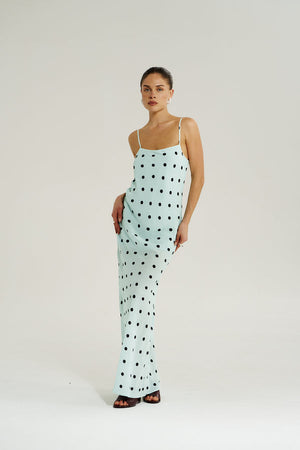 Luna Maxi Dress - Pinot Drops