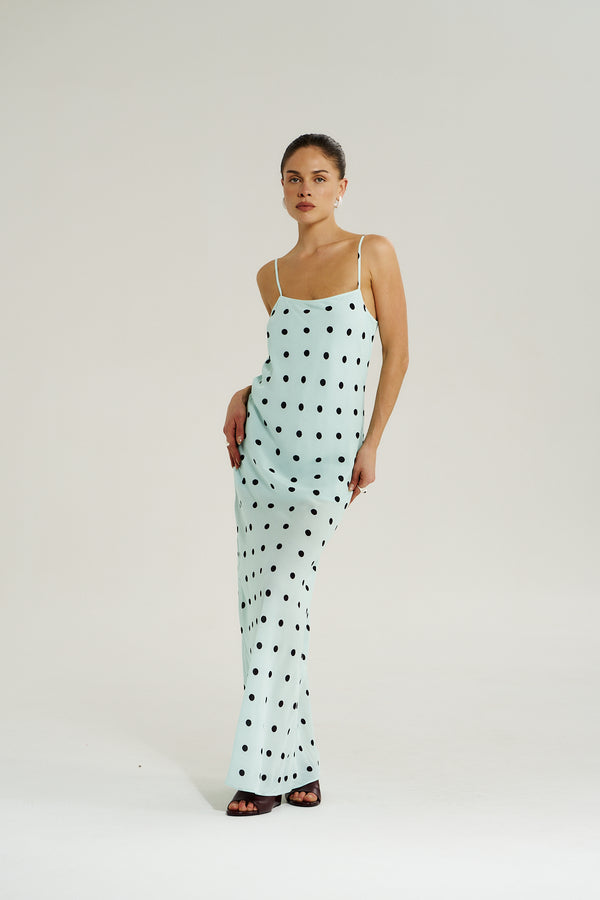 Luna Maxi Dress - Pinot Drops