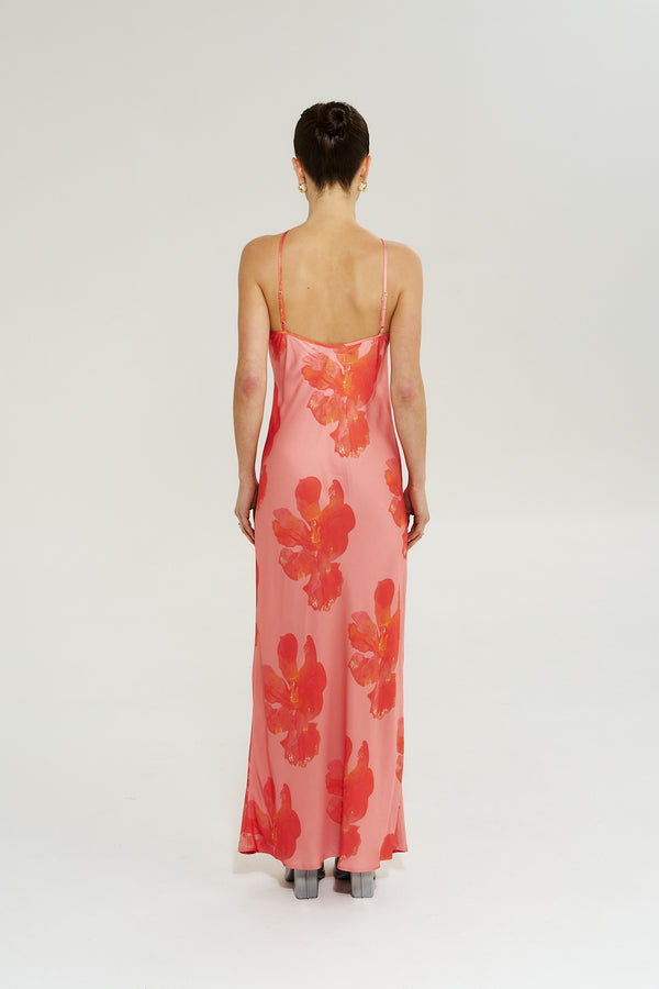 Chloe Maxi - Peach Petals