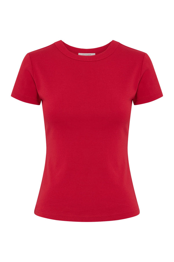 Organic Baby Tee - Cherry