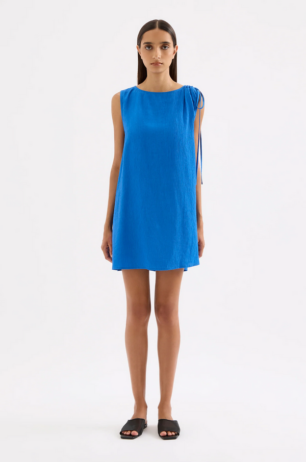 Winfield Mini Dress - Cobalt