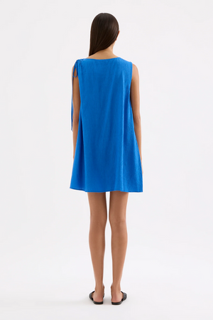 Winfield Mini Dress - Cobalt