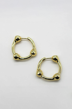 Hammered Ball Hoops - Large