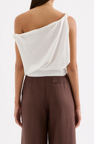 Paras Knit Top - Salt