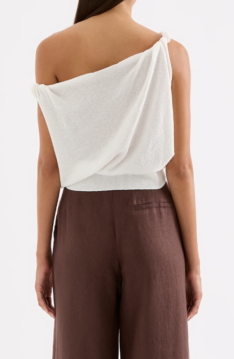 Paras Knit Top - Salt