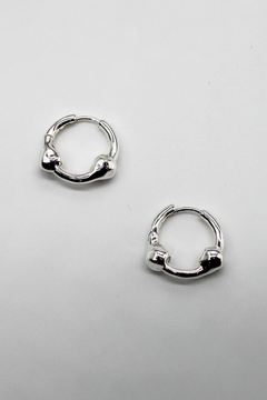 Hammered Ball Hoops - Small