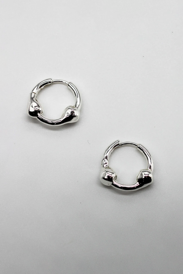 Hammered Ball Hoops - Small