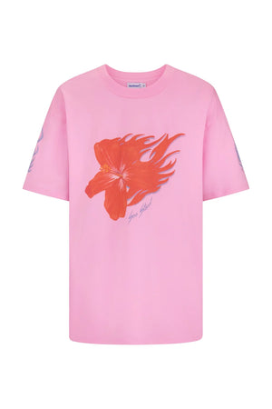 Flaming Hibiscus T-Shirt