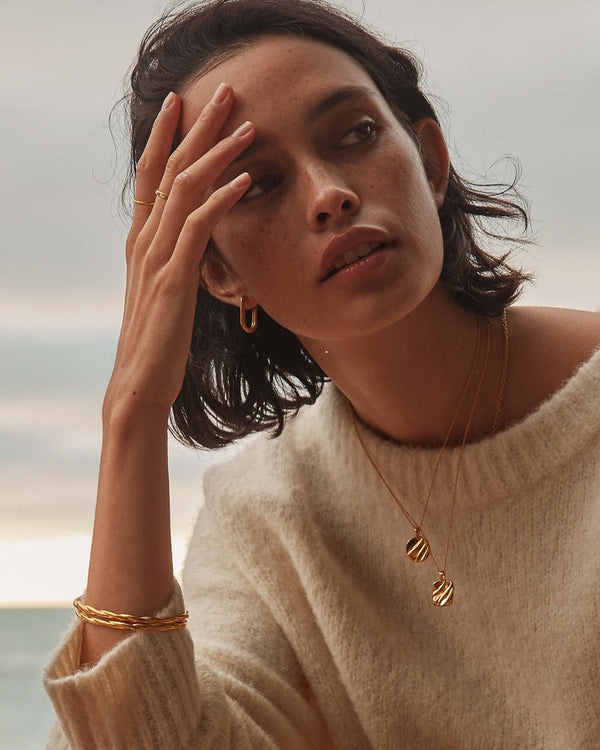 Embrace Hoops- Gold