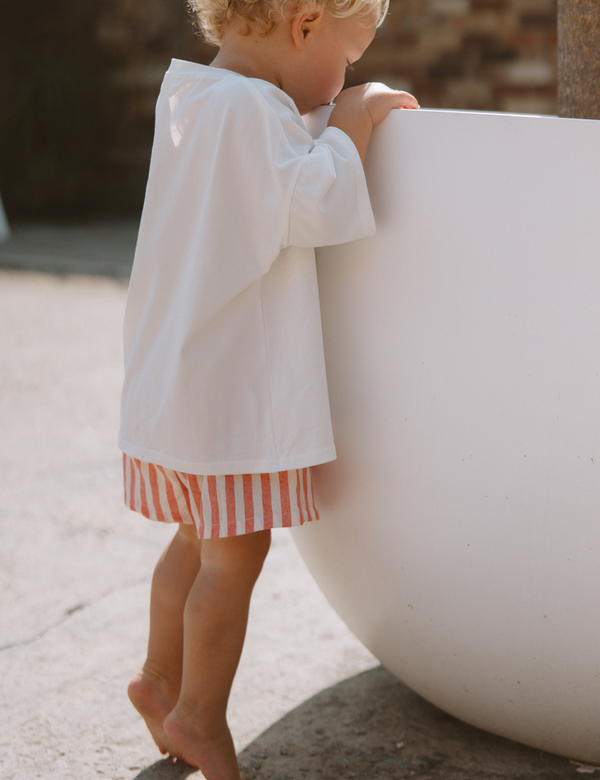 Poppy Stripe Shorts