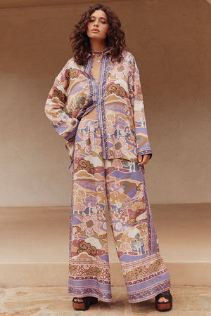 Dancing Valley Pant-Violet