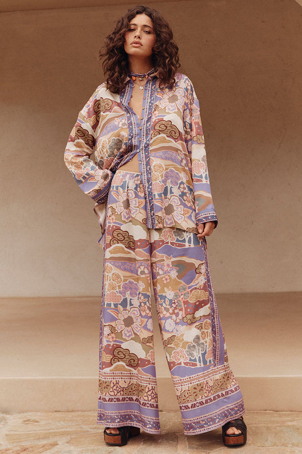 Dancing Valley Pant-Violet