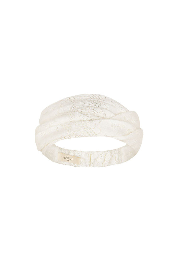 Siesta Headband - White Sand