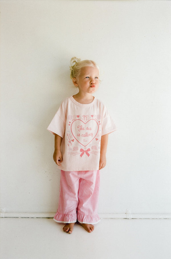 Dora Pant - Strawberry Gingham