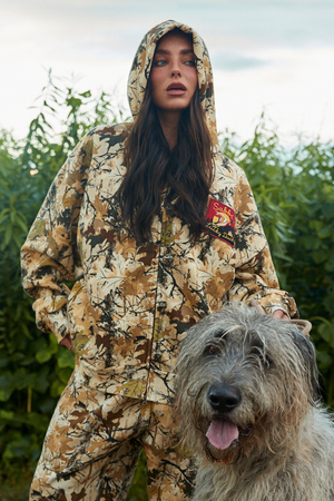 The Lucky Duck Camo Zip Hoodie