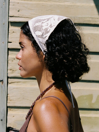 Betty Headscarf -Trellis