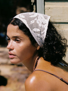 Betty Headscarf -Trellis